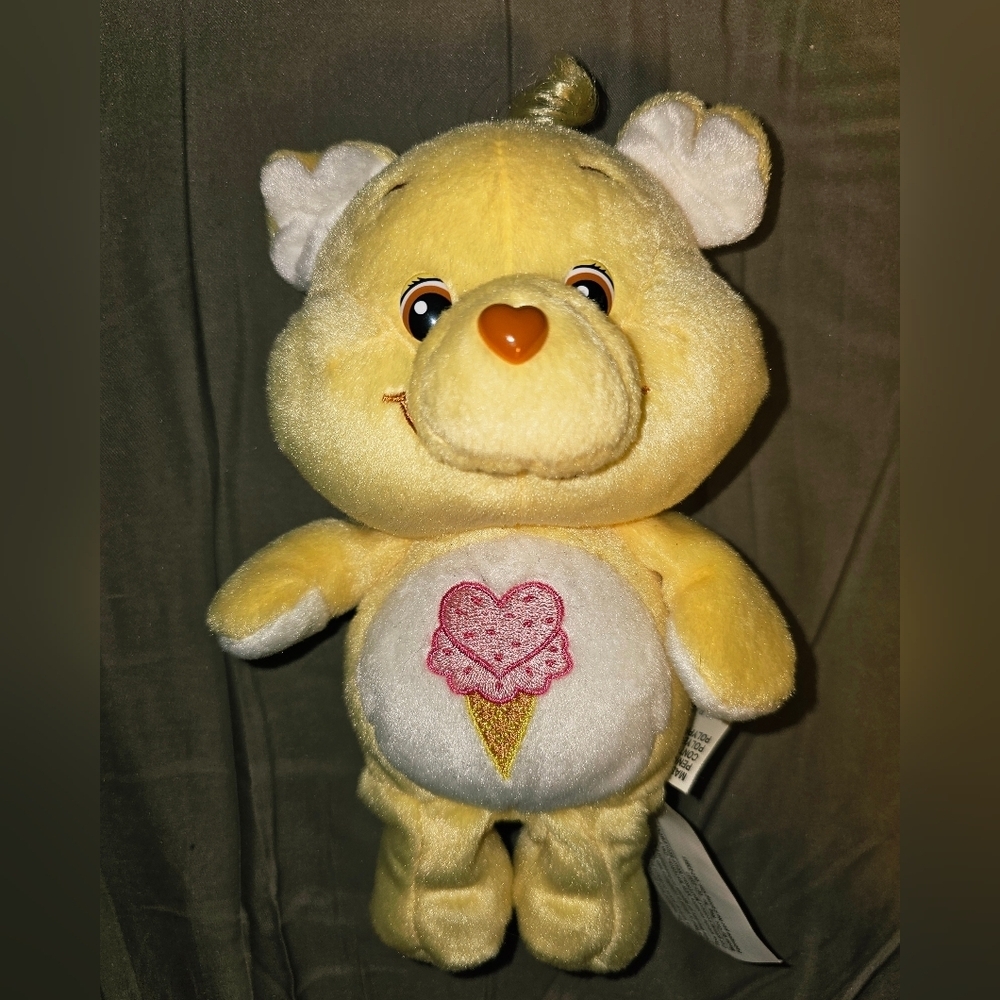 Care Bears Treat Heart Pig 20th Anniversary Care Bear Cousin Plush HTF RARE
